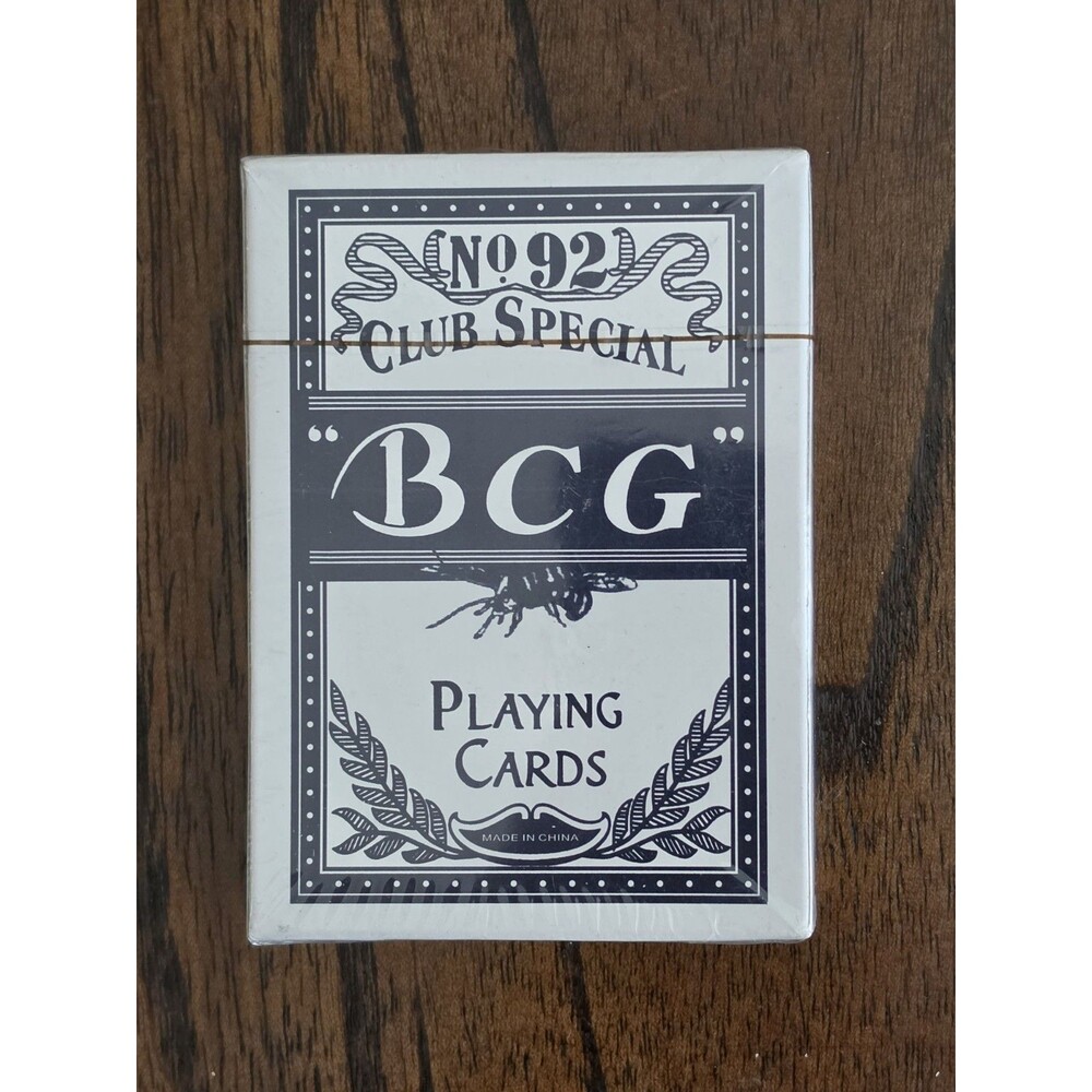 BCG No. 92 Club Special Extra Selected Poker Playing Cards New Sealed Deck